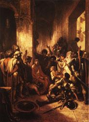 Alexandre Gabriel Decamps Christ at the Praetorium oil painting image